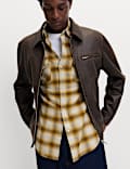 Regular Fit Pure Cotton Checked Flannel Shirt