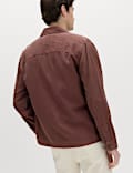 Regular Fit Lyocell Blend Overshirt