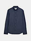 Regular Fit Easy Iron Denim Shirt