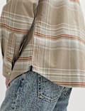 Cotton Rich Check Oxford Shirt