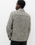 Textured Regular Fit Overshirt
