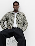 Textured Regular Fit Overshirt