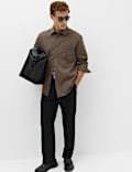 Regular Fit Flannel Overshirt