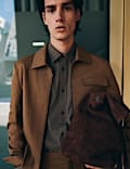 Regular Fit Flannel Overshirt