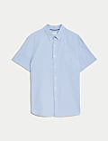 Easy Iron Cotton Rich Oxford Shirt