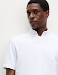 Easy Iron Cotton Rich Oxford Shirt
