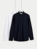 The Ultimate 2pk Regular Fit Pure Cotton Oxford Shirts
