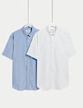 Ultimate 2pk Short Sleeve Oxford Shirts