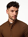 Easy Iron Pure Cotton Oxford Shirt