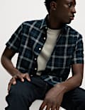 Regular Fit Pure Cotton Check Shirt