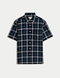 Regular Fit Pure Cotton Check Shirt