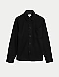 Wool Blend Overshirt