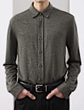 Regular Fit Easy Iron Modal Rich Shirt
