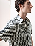 Geometric Print Shirt
