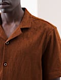 Pure Cotton Textured Shirt