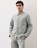Overshirt van seersucker