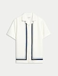 Regular Fit Border Print Shirt