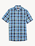Pure Cotton Check Shirt