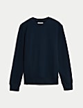Sudadera de escote cerrado 100% algodón