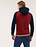 Pure Cotton Colour Block Hoodie