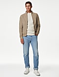 Pure Cotton Zip Up Sweatshirt