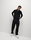 Pure Cotton Half Zip Sweatshirt