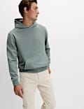 Sweat en coton à capuche
