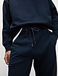 Pantalon de jogging droit en coton