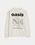 Cotton Rich Oasis Graphic Sweatshirt