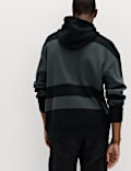 Pure Cotton Colour Block Hoodie
