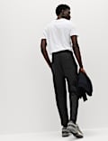 Cotton Rich Relaxed Fit Straight Leg Joggers