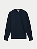 Cotton Rich Crew Neck Sweatshirt