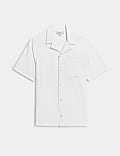 Cotton Rich Terry Towelling Polo Shirt