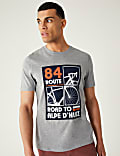 Pure Cotton Cycling Graphic T-Shirt