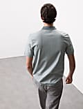 Pure Supima® Cotton Jacquard Polo Shirt