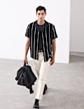 Ottoman Button Through Polo Shirt