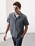 Cuban Collar Ottoman Revere Shirt