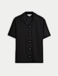 Cuban Collar Ottoman Revere Shirt