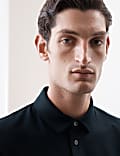 Pure Supima® Cotton Textured Polo Shirt