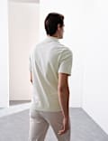 Pure Supima&reg; Cotton Textured Polo Shirt