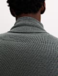 Cotton Rich Double Knit Half Zip Sweatshirt