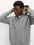 Cotton Rich Fleece Lined Hoodie