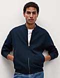 Pure Cotton Bomber Jacket