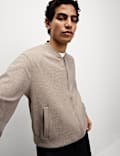Pure Cotton Bomber Jacket