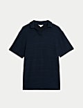 Cotton Rich Textured Polo Shirt