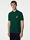 Pure Cotton Spencer Bear&trade; Ireland Polo Shirt
