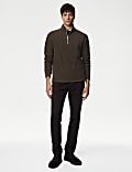 Fleece Half Zip Top