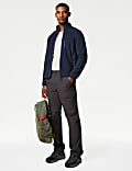 Fleece Zip Up Funnel Neck Jacket
