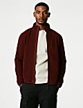 Fleece Zip Up Funnel Neck Jacket