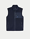 Fleece Zip Up Gilet